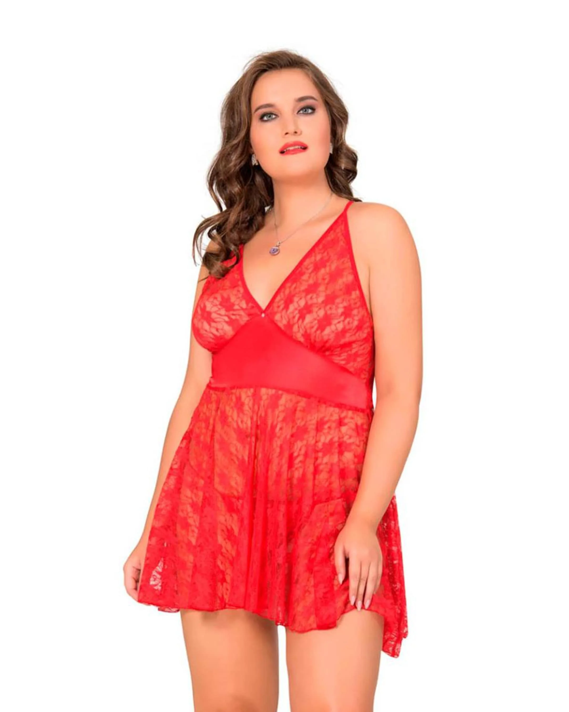 StyleTurk Plus Size Lingerie Babydoll Turkish Sleepwear Nightgown